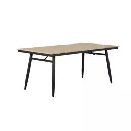 Table de jardin en bois d’acacia fsc  180 cm