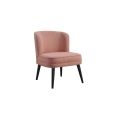 image de fauteuils scandinave Fauteuil fixe SULLY coloris rose