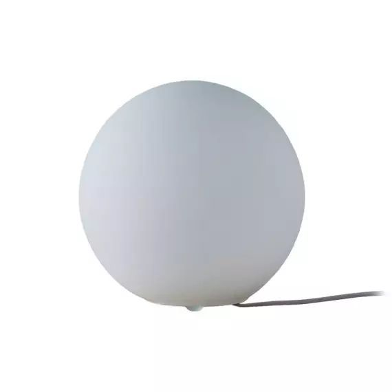 Lampe à poser en Verre Blanc