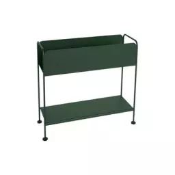 Cache-pot Picolino en Métal, Acier – Couleur Vert – 66 x 23 x 63 cm – Designer Studio