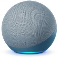 Assistant vocal Amazon Echo 4 Bleu gris