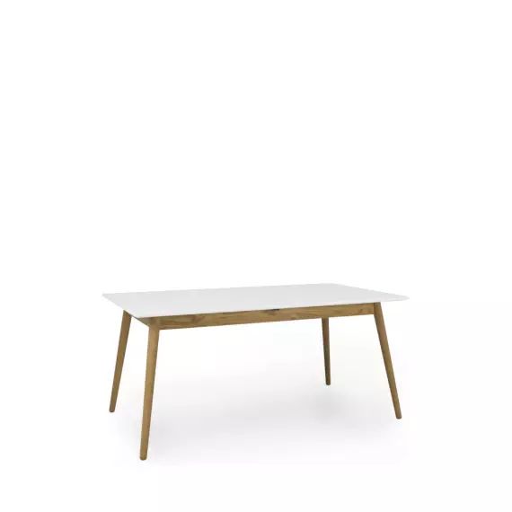 Dot – Table à manger extensible en bois 160-205x90cm