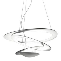 Suspension Pirce en Métal, Aluminium verni – Couleur Blanc – 69 x 67 x 23 cm – Designer Giuseppe Maurizio Scutellà