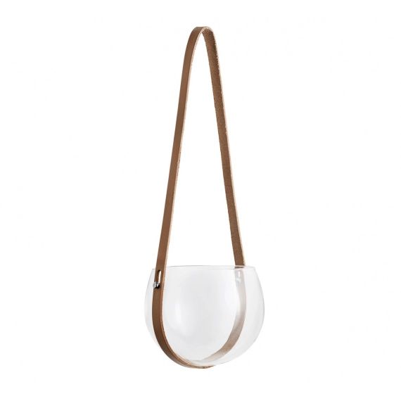 Cache-pot suspendu Design with light 14 cm