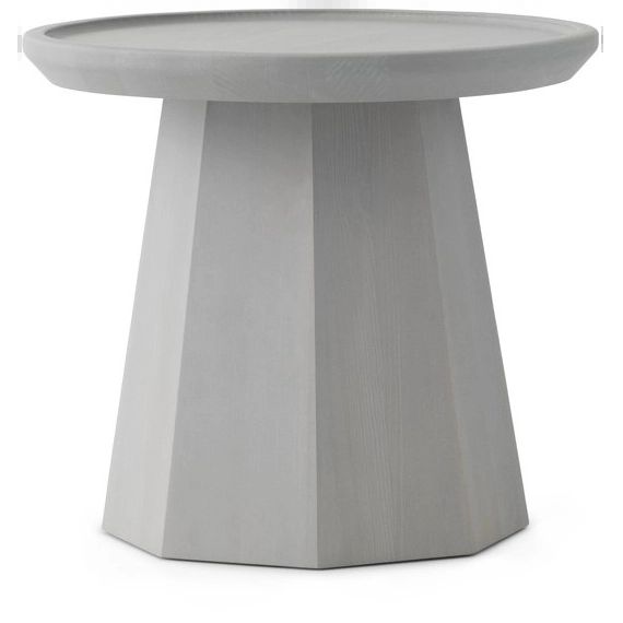 Table d’appoint en bois gris clair 45 cm Pine – Normann Copenhagen