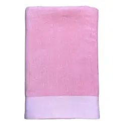 Serviette de bain éponge velours unie Shady Candy 140×180