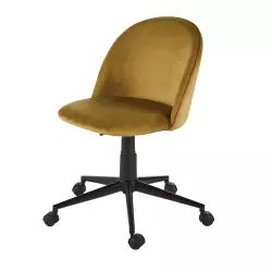 Chaise de bureau design blanche et noire NEW STEEVY - Mr Scandinave