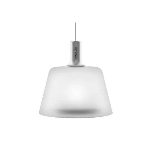 Lampe solaire d’extérieur Sunlight en Verre, Verre dépoli – Couleur Blanc – 120 x 185 x 12.5 cm – Designer The Tools