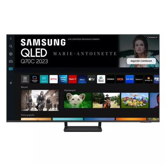 Tv Qled Uhd 4k 55 Samsung Q55q70c 100hz Smart Tv »