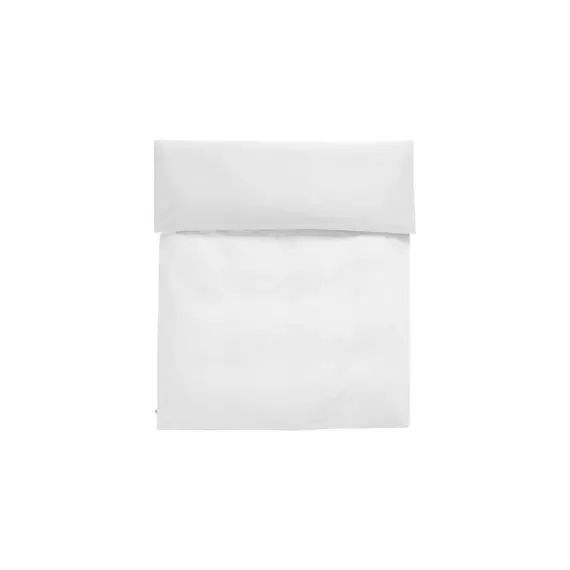 Housse de couette 240 x 220 cm Duo en Tissu, Coton Oeko-tex – Couleur Blanc – 240 x 220 x 1 cm