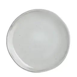 Assiette de diner en céramique grise D26,5