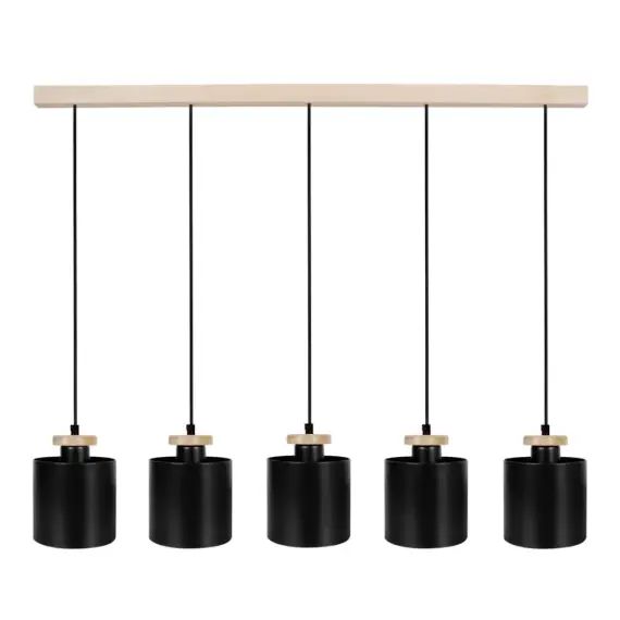 Suspension métal noir