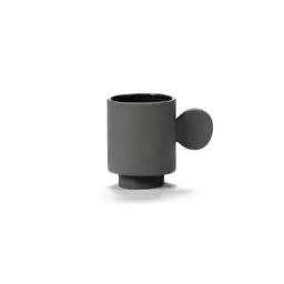 Tasse à espresso Inner Circle en Céramique, Grès – Couleur Gris – 5 x 16.13 x 6.6 cm – Designer Maarten Baas
