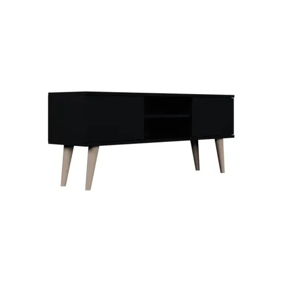 Meuble tv 120 cm noir