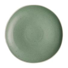 Lot de 6 assiettes plates 270 mm vert