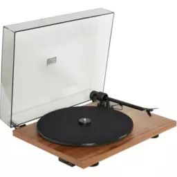 Platine vinyle Pro-Ject T1 Walnut FR OM5