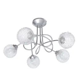 Lustre métal aluminium
