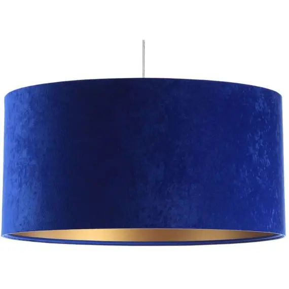 Suspension Tissu Bleu
