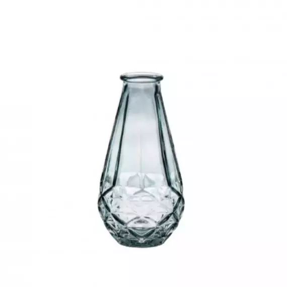 Vase bleu clair H.14cm (Lot de 3)