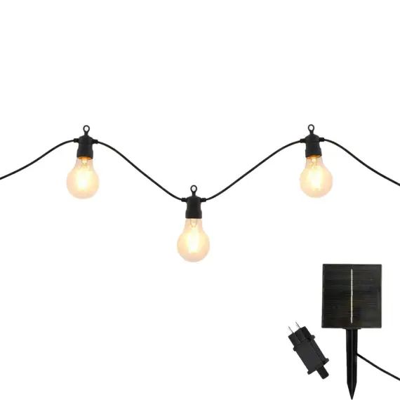 Guirlande lumineuse extérieur connectable plastique Noir