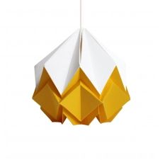 Suspension origami bicolore en papier taille S