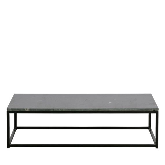 Mellow – Table basse en métal et marbre 120x60cm