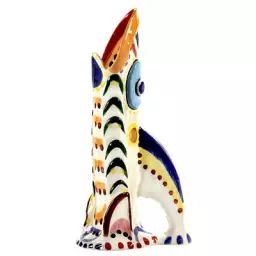 Vase Feast en Céramique, Grès – Couleur Multicolore – 26 x 17 x 52 cm – Designer Ivo Bisignano