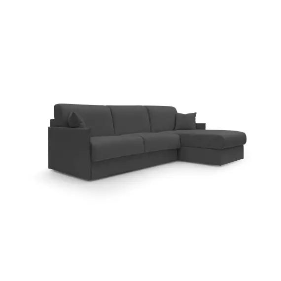 Canapé d’angle convertible et réversible tissu recyclé Arthur