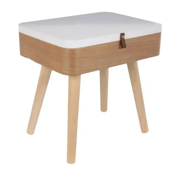 Chevet Vintage avec Porte Abattante