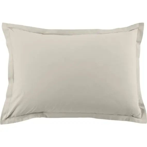 Taie d&rsquo;oreiller coton blanc 50×70 cm