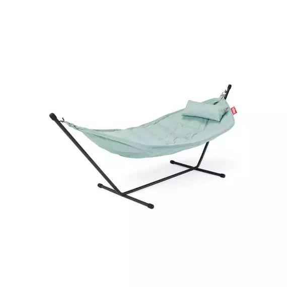 Hamac avec support Headdemock en Tissu, Acier – Couleur Vert – 270 x 138 x 110 cm