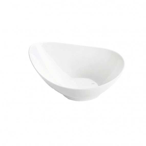 Assiette creuse en porcelaine blanche blanc 18 cm – Lot de 6