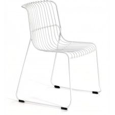 Chaise design minimaliste couleur blanc