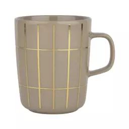 Mug Tasses & mugs en Céramique, Grès – Couleur Beige – 8 x 8 x 9.5 cm – Designer Annika Rimala