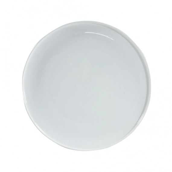 Assiette plate en porcelaine blanc 26.5 cm – Lot de 6