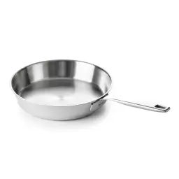 Poêle multiply   28 cm en inox  argent
