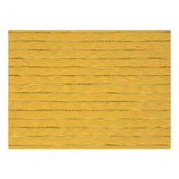 Set de table en plastifié jaune 33×45