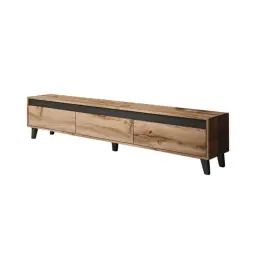 Meuble TV Industriel 185 cm Bois