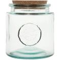 image de bocaux, boîtes & pots scandinave Bocal en verre recyclé et couvercle en liège H13