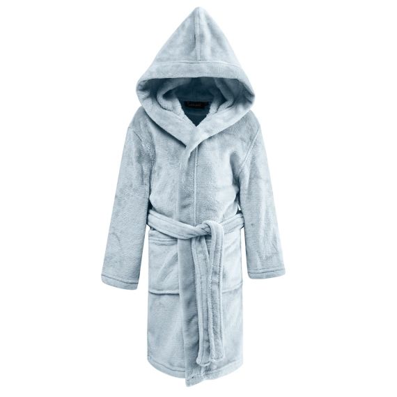 Peignoir enfant polaire chaud à capuche  nuage 03/04 ans