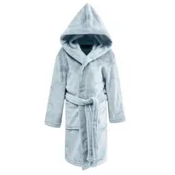 Peignoir enfant polaire chaud à capuche  nuage 03/04 ans