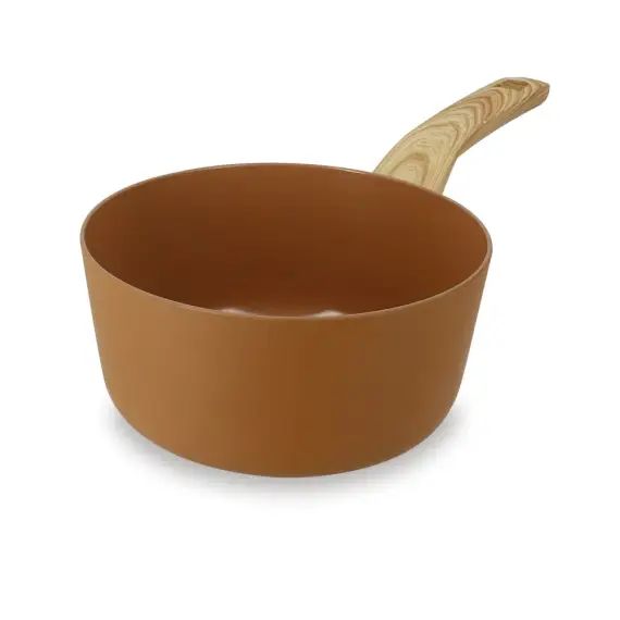 Casserole en aluminium Ø18cm noisette – compatible induction