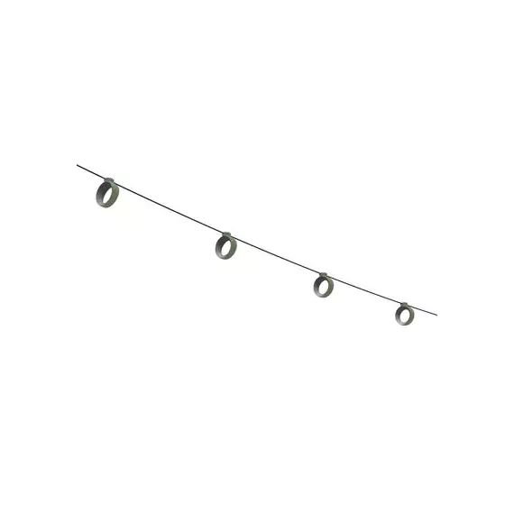 Lampe connectée Hoop en Plastique, ABS – Couleur Vert – 10 x 56.46 x 56.46 cm – Designer DO