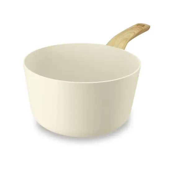 Casserole en aluminium Ø20cm crème – compatible induction