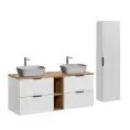 image de meuble double vasque scandinave