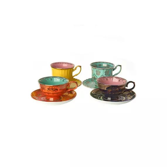 Tasse à thé Grand en Céramique, Porcelaine émaillée – Couleur Multicolore – 13.2 x 26.21 x 6.2 cm – Designer MODO architettura + design