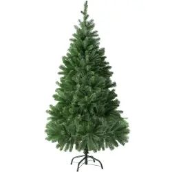 Sapin de Noël artificiel avec support métallique  vert
