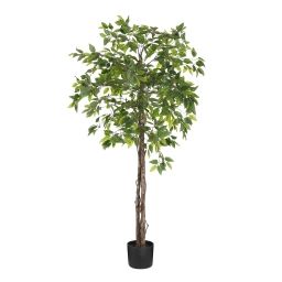 Ficus artificielle en pot vert H150