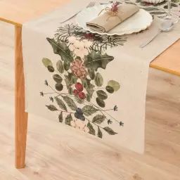 Chemin de table 100% coton multicolor 140×45 cm