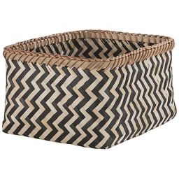 Panier de rangement en bambou tressé 30x23cm